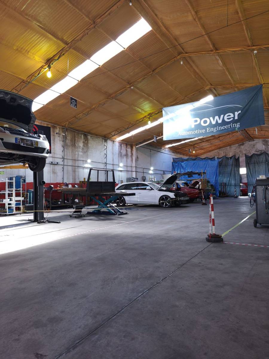 Interior da oficina